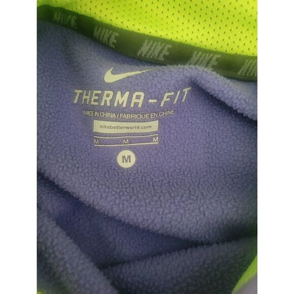 Girls Nike Therma-Fit Hoodie Purple Size  Medium Upworked Reworked Minnie Mouse - Picture 2 of 5